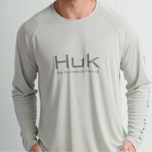 HUK PERFORMANCE FISHING long sleeve vented pursuit UPF 50+ SHIRT